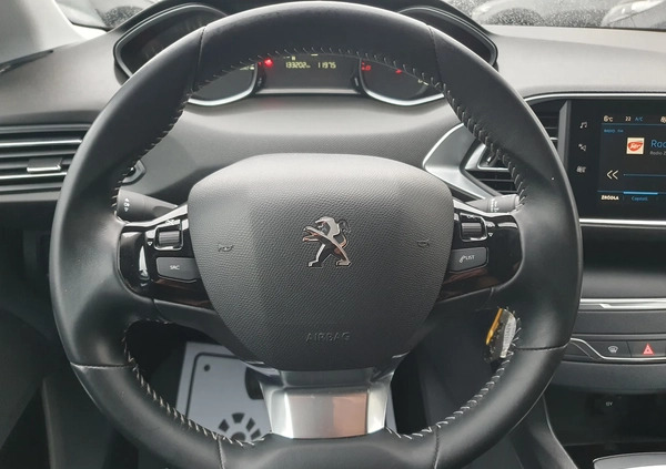 Peugeot 308 cena 39900 przebieg: 133220, rok produkcji 2019 z Warszawa małe 301